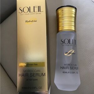 SOLEIL Hydroline Moroccan HAIR SERUM ~ all hair types ~ 60ml ~ NEW
